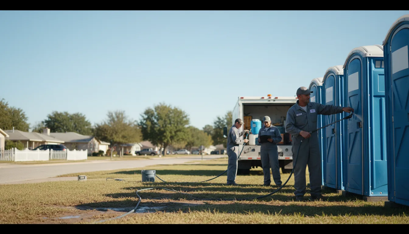 Long-Term Portable Toilet Rental in Oakland, TX near me